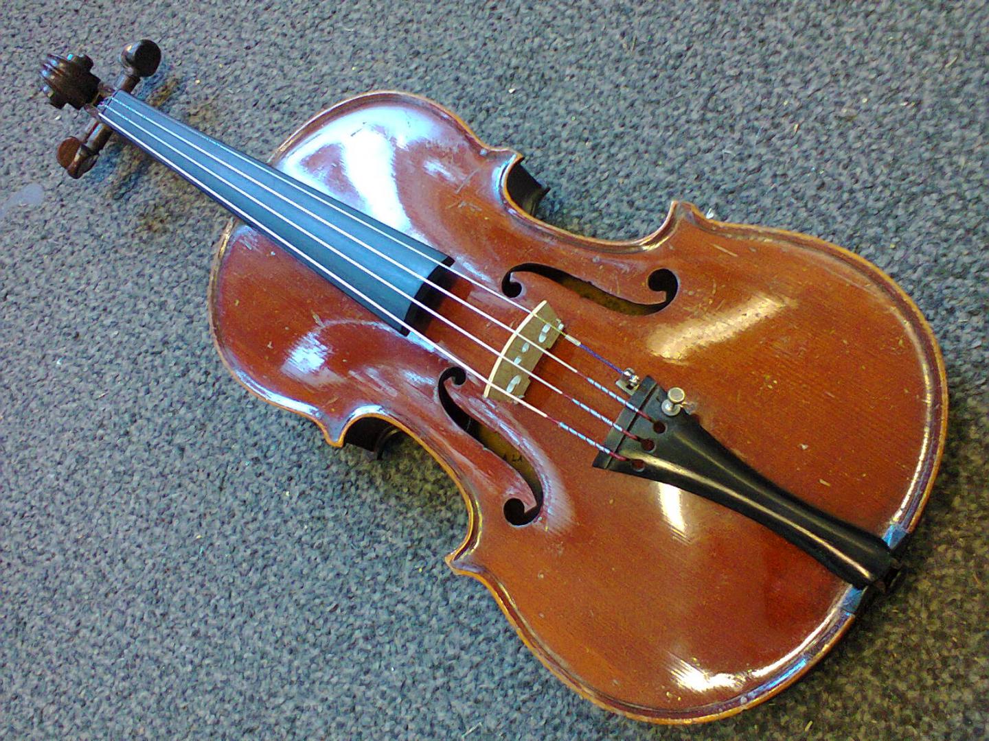 Violon-Nicolas-Duchene-3/4 Nicolas Duchene 3/4 VIOLON 3/4 ANCIEN Français (Mirecourt) DEBUT 20ème SERIE