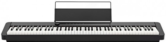 Casio PX-S1100 Casio Privia PX-S1100 PIANO NUMÉRIQUE 88 TOUCHES MÉCANIQUE À MARTEAUX. 18 SONS. POLY.192 VOIX. 4 RÉVERB. 2 SURROUND 4 CHORUS. 60 PRÉRÉGLAGES. FONCTION D'APPRENTISSAGE. ENREGISTREUR. MODE DUO. MÉTRONOME. 2 SORTIES CASQUE. 2 SORTIES JACK 6,3 MM USB TO HOST. 2 X 8 WATTS. PILES OU SECTEUR. DIM 1322 X 232 X 102 MM. POIDS: 11,2 KGS. ALIM AD-12150 PUPITRE ADAPTATEUR MIDI/AUDIO BLUETOOTH ET PÉDALE SP-3 FOURNIS