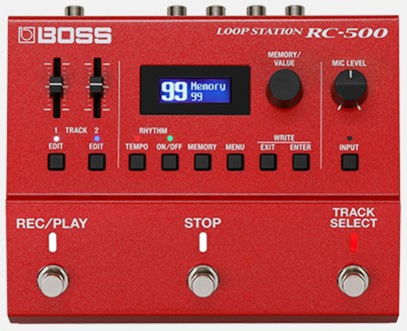 Boss-RC-500-Loop-Station Boss RC-500 Loop Station PEDALE LOOPER MULTI-PISTES ENTRÉES SORTIES STÉRÉO 2 PISTES. 3 HEURES D'ENREGISTREMENT. 99 MÉMOIRES. 13h. ENREGISTREMENT. 16 KITS & 57 RYTHMES BATTERIE. EFFETS INTÉGRÉS. ENTRÉE STÉRÉO AUX JACK 3,5 MM ENTRÉE XLR. USB. BOITE À RYTHMES